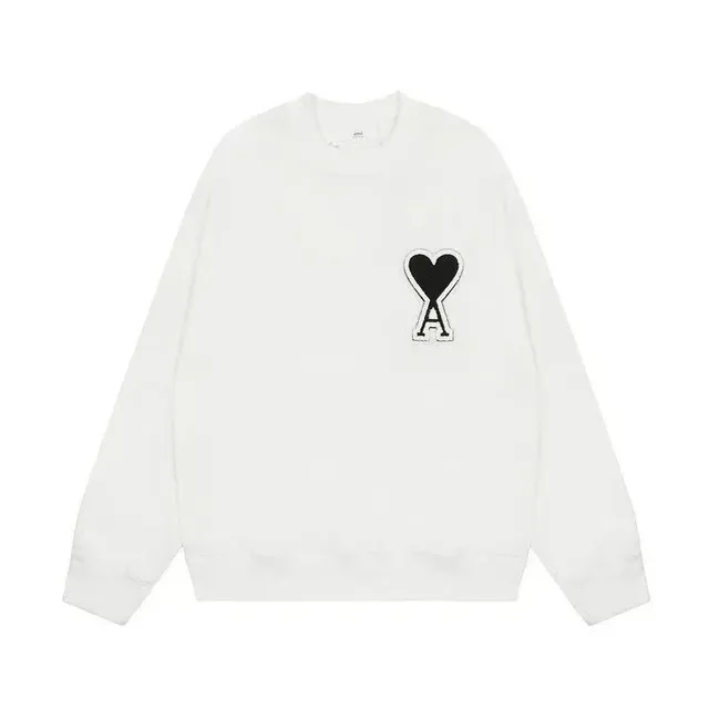 AMI Paris Crewneck Sweatshirt Heart Logo