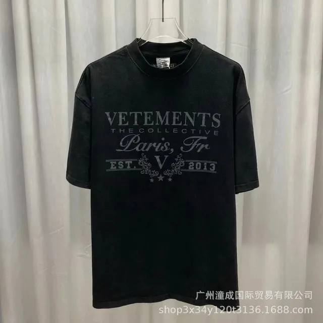 Vetements Graphic Tee Paris Fr Est. V 2013