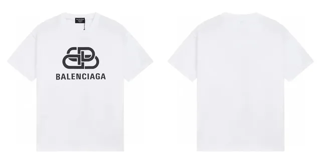 Balenciaga Logo T-Shirt Black Logo