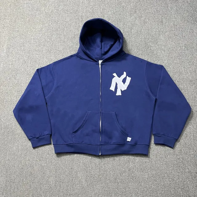 MLB Zip-Up Hoodie NY Yankees Logo
