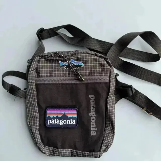 Patagonia Crossbody Bag Grid Pattern