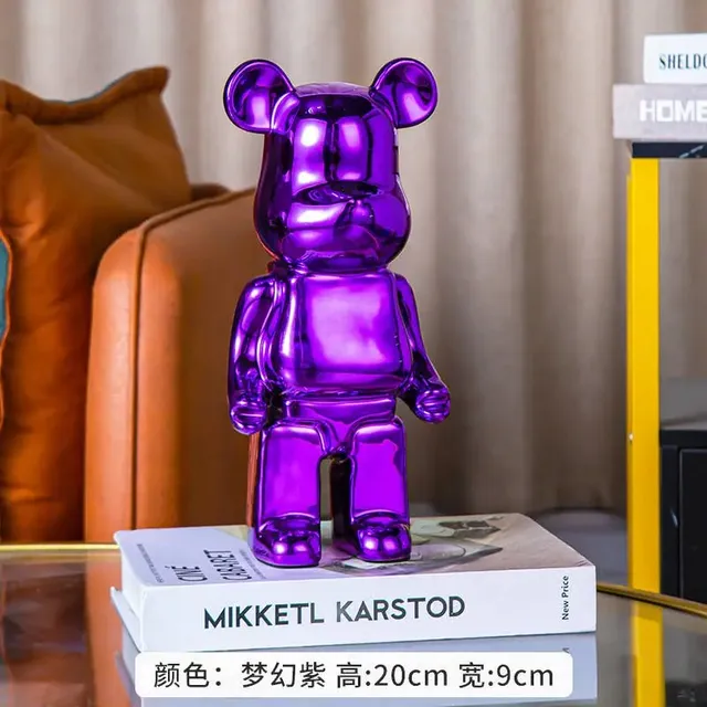 Be@rbrick Bearbrick Metallic Purple