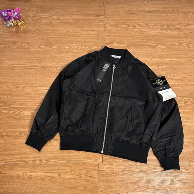 Stone Island Goggle Jacket Solid Black