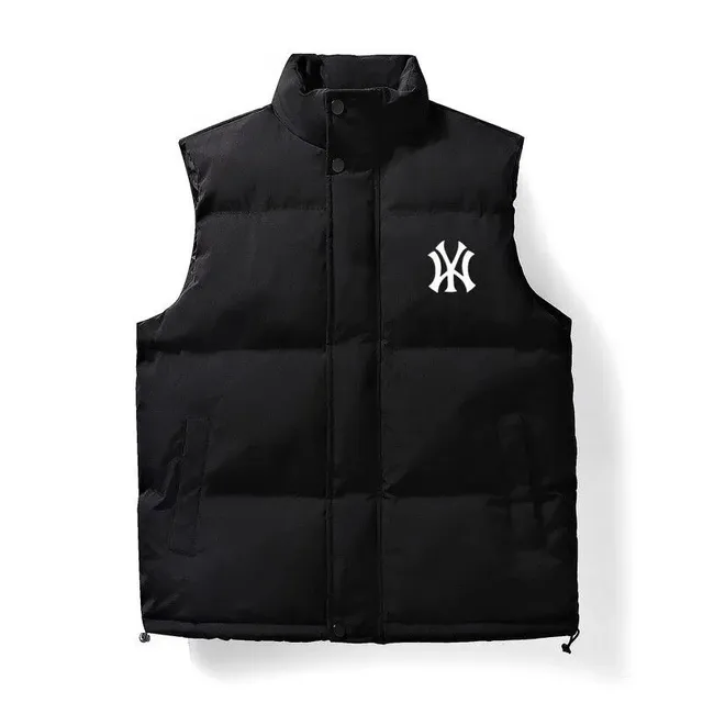 MLB Puffer Vest NY Yankees Logo