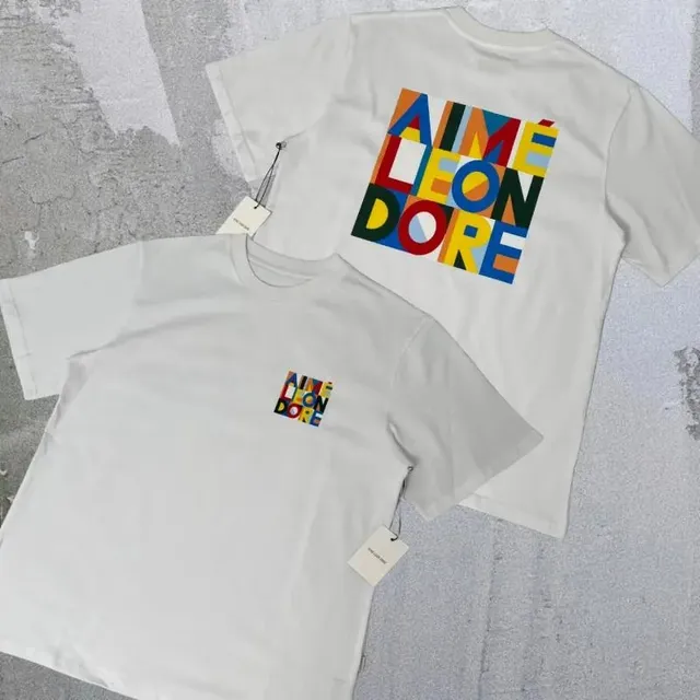 Aimé Leon Dore Graphic T-Shirt Multicolor Logo