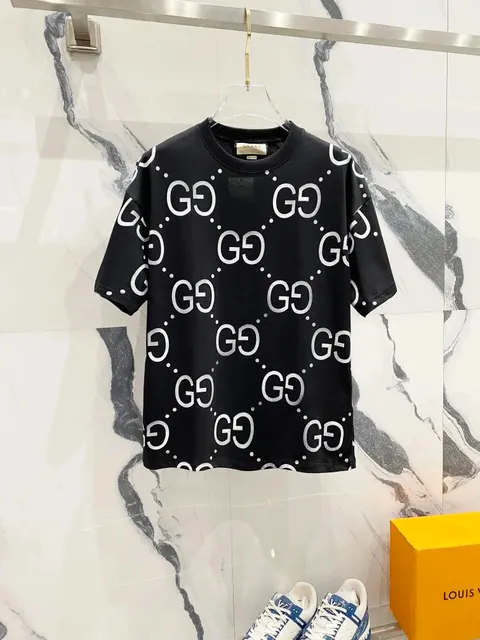 Gucci GG Print T-Shirt All-Over Logo