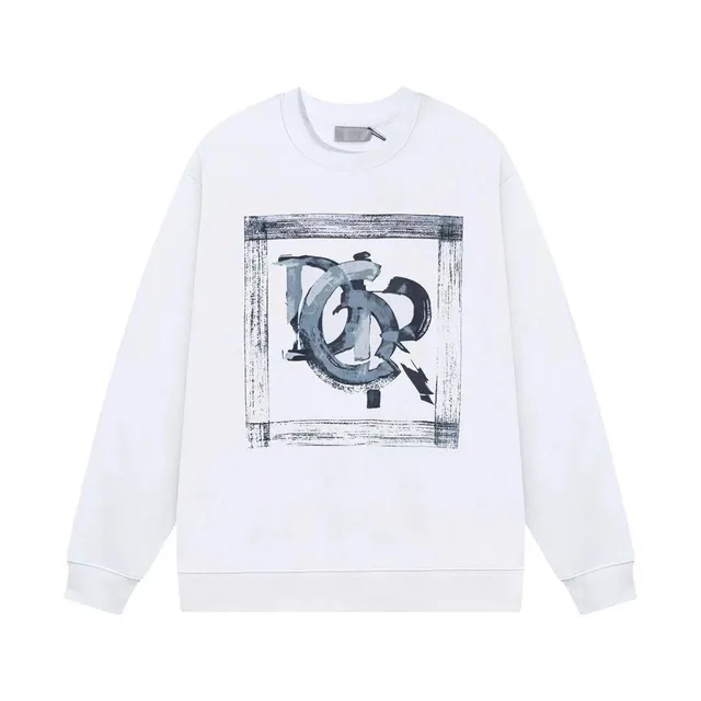 Dior Crewneck Sweatshirt Painted Oblique Logo