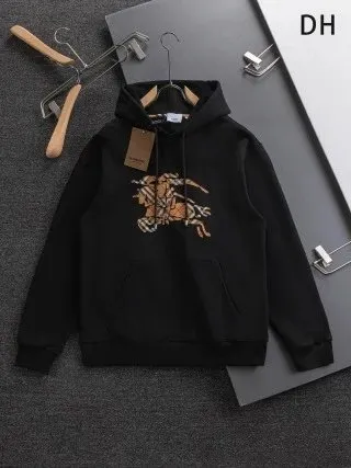 Burberry Hoodie Equestrian Knight Logo