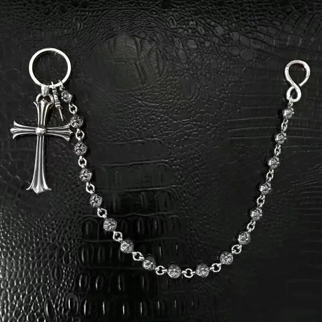 Chrome Hearts Cross Chain Sterling Silver