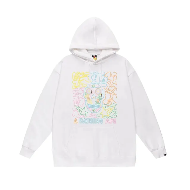 BAPE Hoodie Skull Print