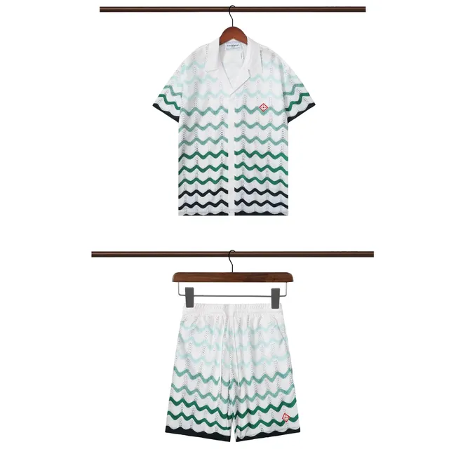 Casablanca Tennis Club Set Wave Knit