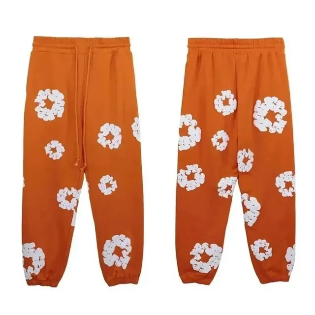 Off-White Joggers Floral Print