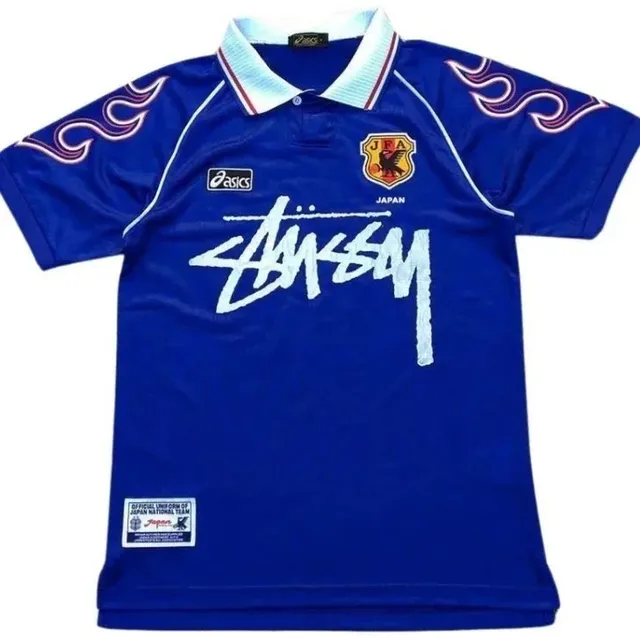 Asics × Stüssy Japan National Team Jersey Stussy Collaboration