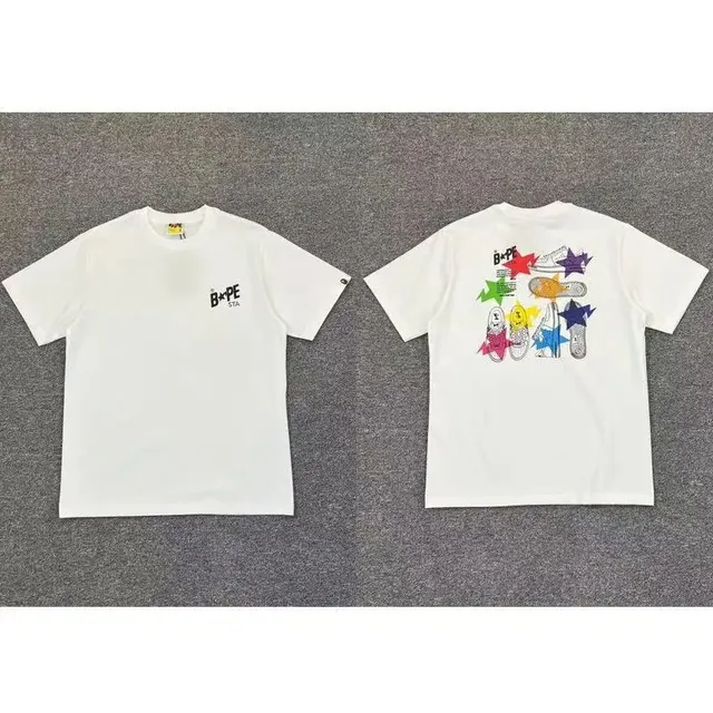 BAPE Graphic Tee Sneaker Print