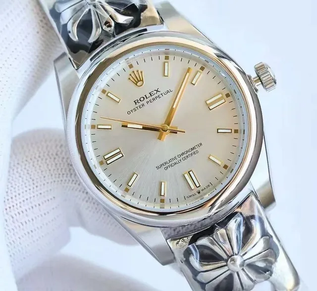 Rolex Oyster Perpetual Chrome Hearts Custom