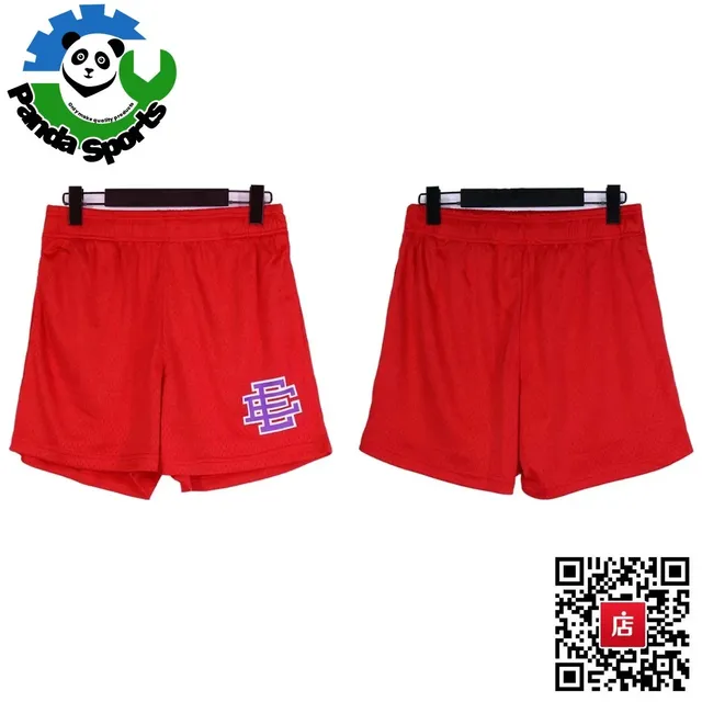 Mesh Shorts Purple Logo