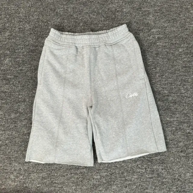 Chrome Hearts Logo Shorts Heather Grey