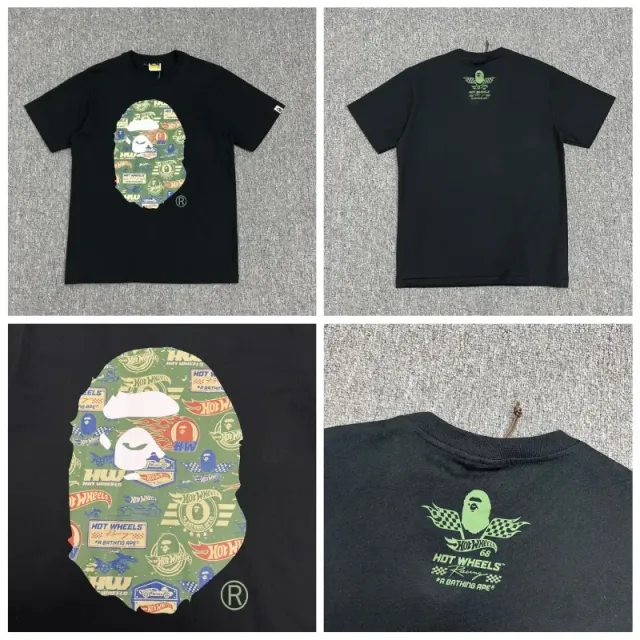 BAPE Ape Head Tee Hot Wheels Camo