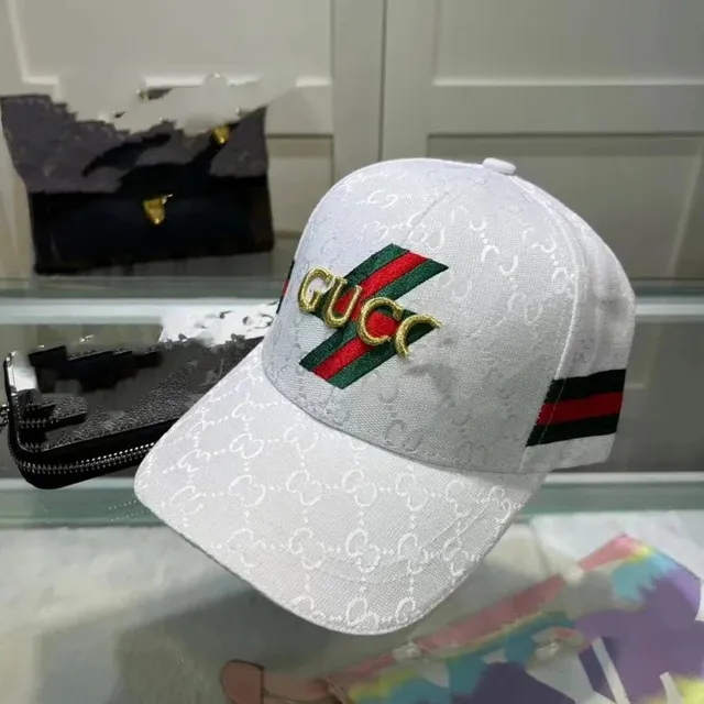 Gucci Baseball Cap GG Monogram with Web Stripe