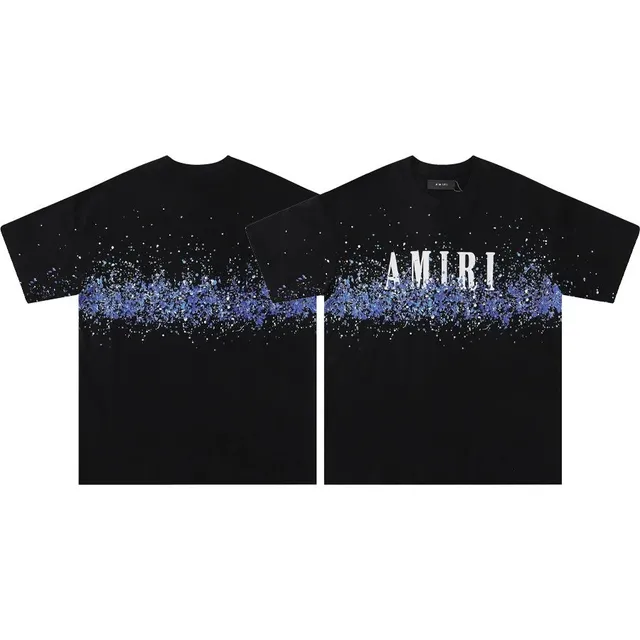 Amiri Graphic Tee Galaxy Print