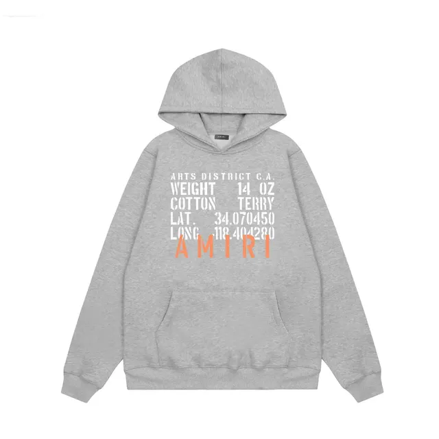 Amiri Hooded Sweatshirt Arts District Print