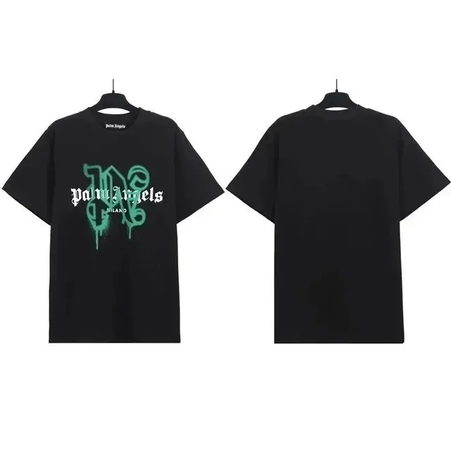 Palm Angels Graphic Tee Graffiti Logo