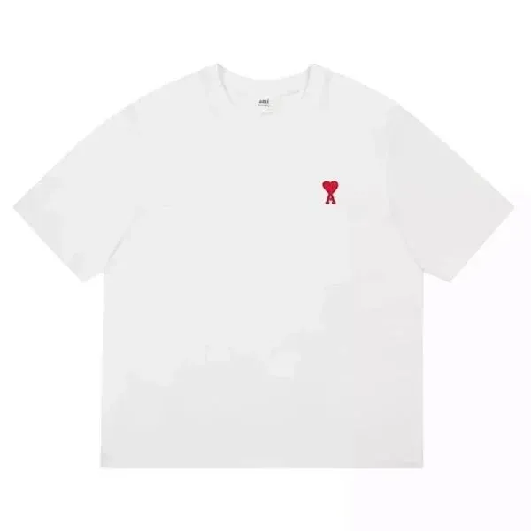 Amiri T-Shirt Red Heart Logo