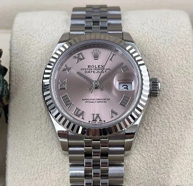 Rolex Oyster Perpetual Datejust Pink Dial