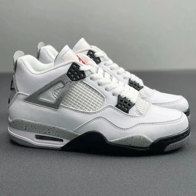 Air Jordan 4 White Cement