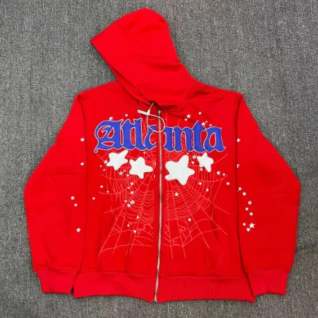 Zip-Up Hoodie Atlanta Graphic