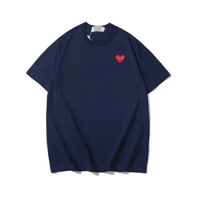 Comme des Garçons Heart Logo Tee Red Heart