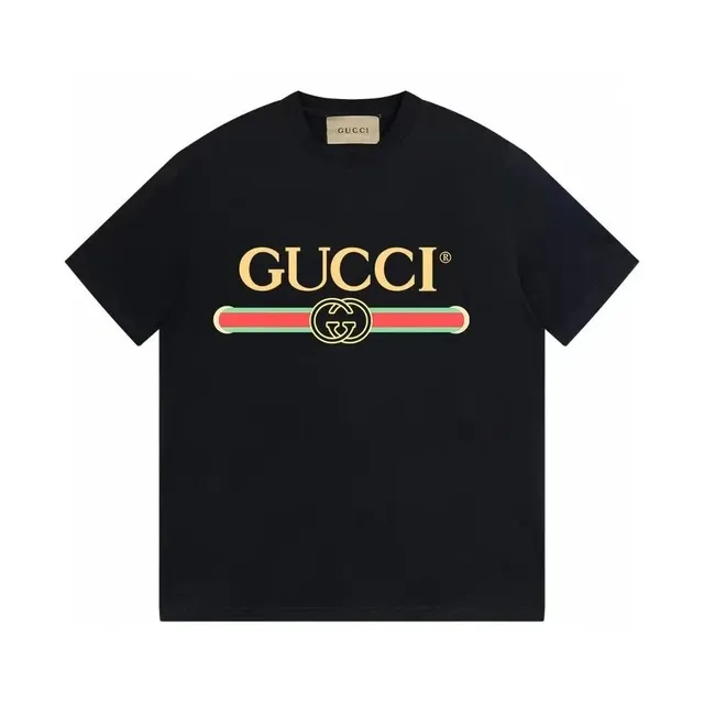 Gucci Logo T-Shirt Web Stripe