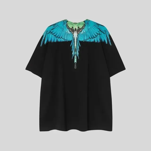 Marc Jacobs Wings T-Shirt Turquoise Wing Print