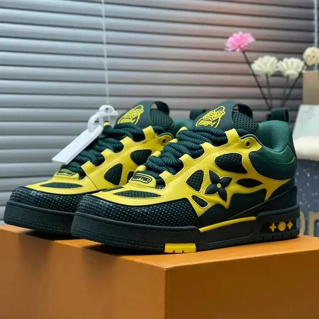 Louis Vuitton LV Trainer Monogram Flame