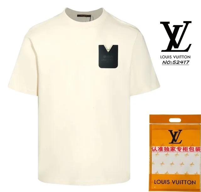 Louis Vuitton Pocket T-Shirt Leather Patch