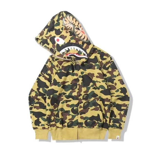 BAPE Shark Hoodie 1st Camo