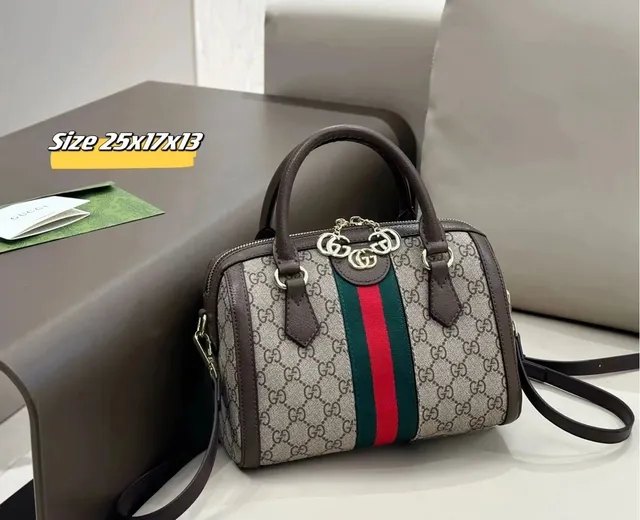 Gucci Bolide Mini GG Supreme Web Stripe