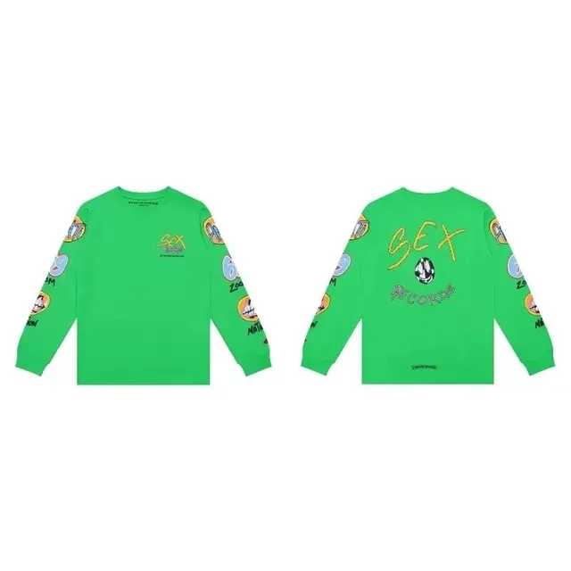 Chrome Hearts Long Sleeve Tee GEX Records Patch