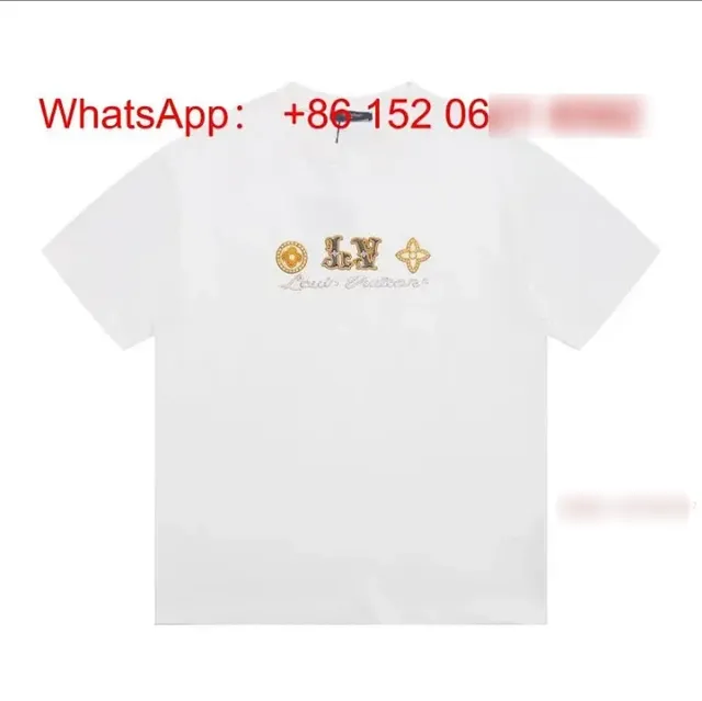 Louis Vuitton T-Shirt LV Logo Embroidered