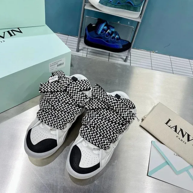 Lanvin Sneaker Zigzag Lace