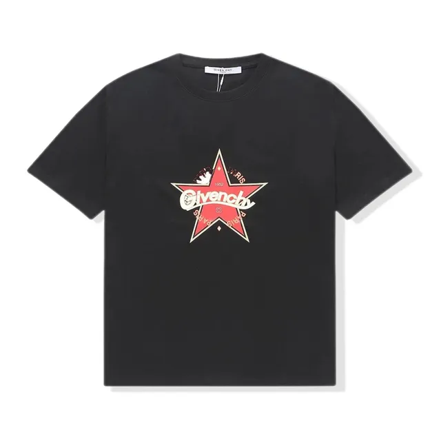 Dior Star Logo T-Shirt Red Star Print