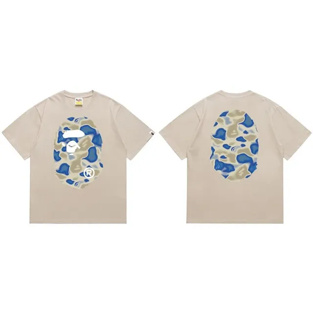 BAPE Shark Tee Camouflage Ape Head