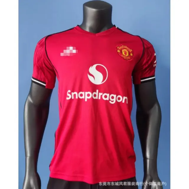 Adidas Manchester United Home Jersey Snapdragon Sponsor