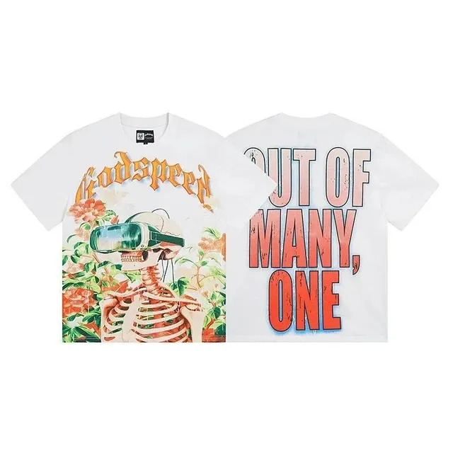 Godspeed Graphic Tee Skeleton VR Floral