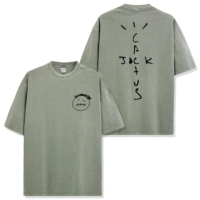 Travis Scott Cactus Jack Tee Stitched Face