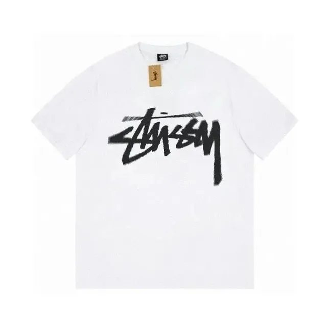 Stüssy Stock Logo Tee Classic Black Logo