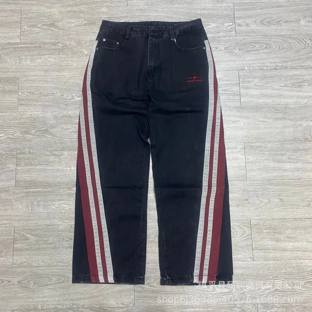 Broken Planet Track Stripe Jeans Side Stripe