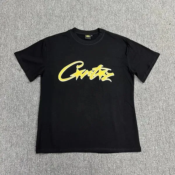 Graphic Tee Corteiz Script Logo