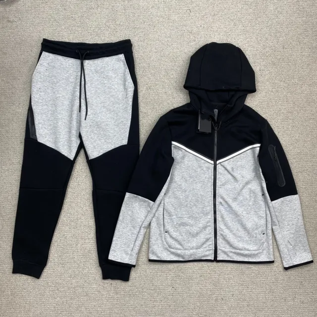 Paired with reference black patchwork light gray sweatpants pants