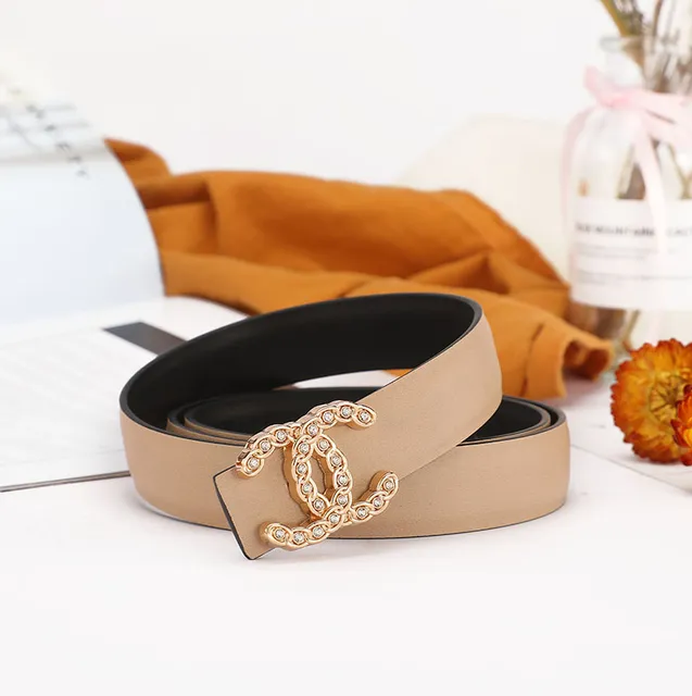 Chanel CC Logo Belt Crystal-Embellished
